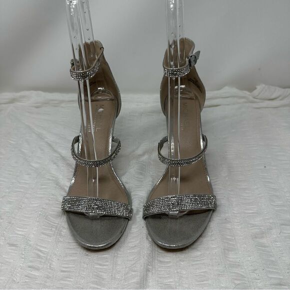 Michael Michael Kors Sylvia Sparkely Heels- Size 10 - Picture 2 of 16